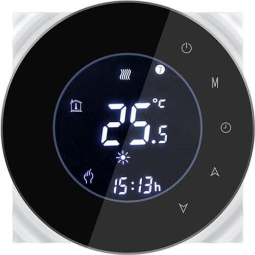 Wifi Lcd Display Smart Thermostat Wifi Six-Cycle Programmable Smart Thermostat Tuya Home Voice Control Temperature With Alexa