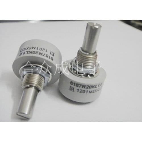 [VK] US BI 6187R 20K single-turn limitless conductive plastic potentiometer angle sensor switch