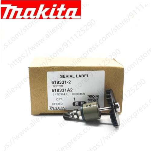 Armature rotor For Makita DHP480 DDF480 DF480 DF480D DHP480RME DHP480SYE DHP480Z 619331-2