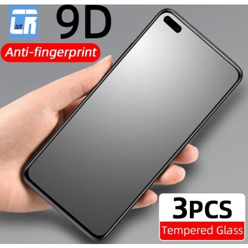 3Pcs 9D Matte Anti-fingerprint Tempered Glass for OPPO Reno 4 3 2 A91 Screen Protector for Realme X 6 5 3 X50 Pro Frosted Glass