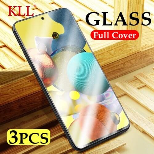 3Pcs HD Full Cover Temperd Glass for Samsung Galaxy A52 A72 A22 A21S M12 A10 A20 A30 A40 A50s A60 A70 A80 A90 Screen Protector