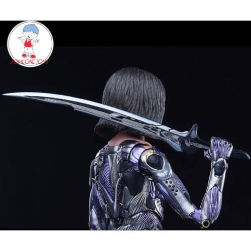TY-002 1/6 Scene Accessories Samurai weapon mini sword metal plastic Longsword Model toy For 12 inch Tbleague Body jiaou Doll