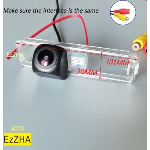 EzZHA Car Rear View Parking Backup Camera Fisheye For Volkswagen Lavida 2008 2009 2010 2011 Night Vision Waterproof