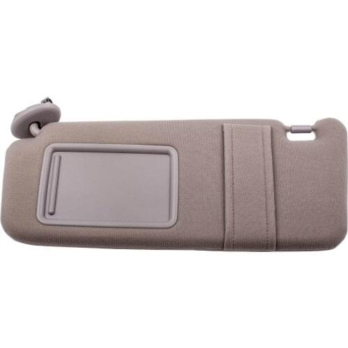 Left Driver Side Sun Visor for Toyota Camry 2007 2008 2009 2010 2011 74320-06780-B0 74320-33B81-B0