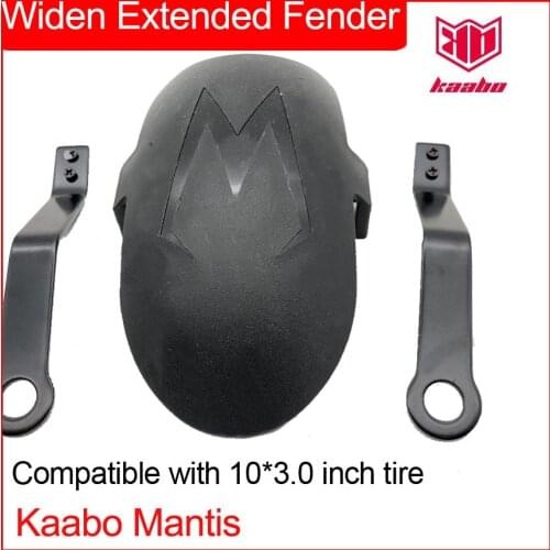 Widened Extended Fender Set Wider Rear Mudguard for Kaabo Mantis Electric Scooter