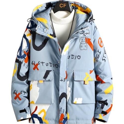 2021 new High Quality Fur Collar Thick Padded Jacket Men Winter Outdoor Windproof Long Cotton-Padded Jacket