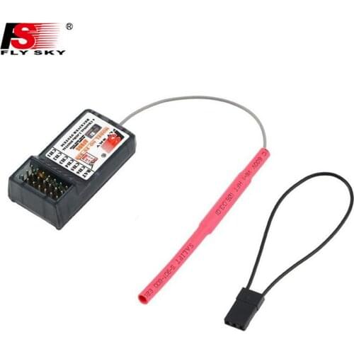 Wholeslae 10pcs Original FlySky FS-R6B FS R6B 2.4G 6CH Receiver For RC Transmitter FS T6 CT6B 9ch TH9X TH9B Drop freeship