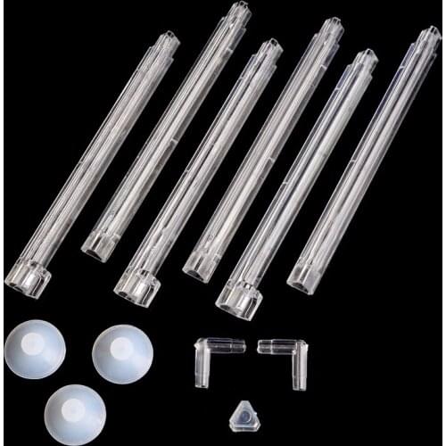 Plastic Aquarium Fish Tank Curtain Air Vent Bubble Bar Release Diffuser Set