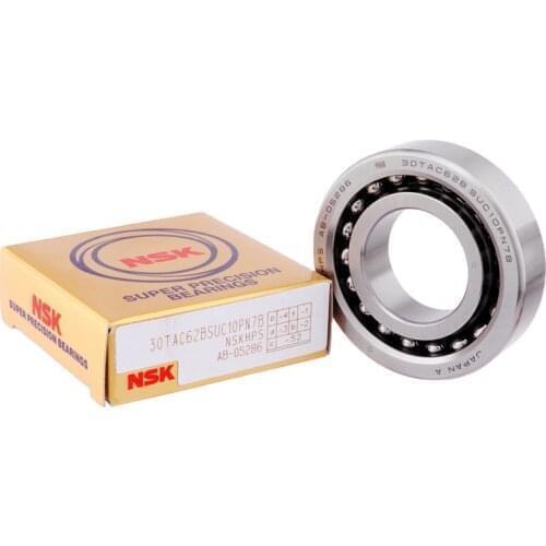 NSK Brand 1 Pair 7002 H7002C 2RZ P4 DB A 15X32X9 Sealed Angular Contact Bearings Speed Spindle Bearings CNC ABEC-7
