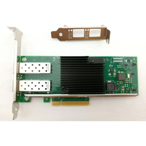 Network SFP+ 10Gb Dual Port PCI-e Ethernet Converged Adapter Network Card X710-DA2