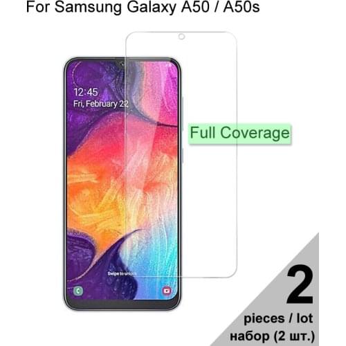 Tempered Glass For Samsung Galaxy A50 A50s HD Explosion-proof Screen Protector Protective Glass For Samsung Galaxy A50 A50s