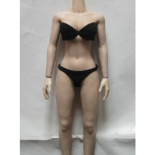 1:6 Figure Accessory Black Bikini underpants Model For 12" Female Body Doll Toy