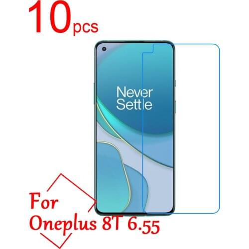 10pcs Ultra Clear/Matte/Nano anti-Explosion For oneplus8T LCD HD Screen Protector Cover For OnePlus 8T 6.55inch Protective Film