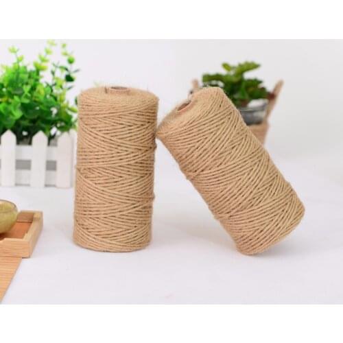 2 spools/lot) High quality Double Strands 100% Hemp Cords brown decorating doodle twines scrapbook embellishments