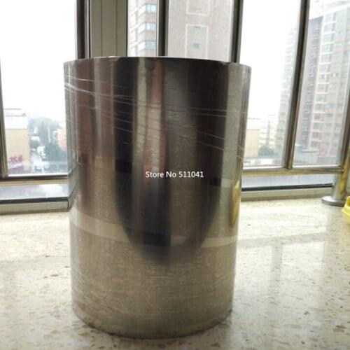 904L stainless steel foil 0.07mm *303mm *3000mm,free shipping