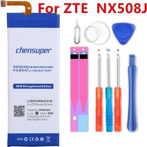 Chensuper 3450mAh Li3829T44P6hA74140 Battery for ZTE Nubia Z9 mini NX511J battery