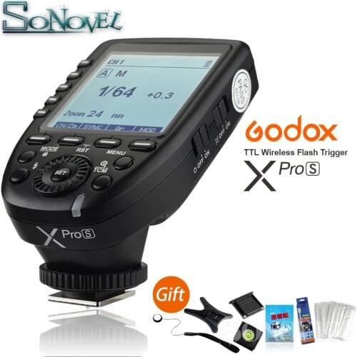 In Stock Godox Xpro-S TTL 2.4G Wireless X system Transmitter Trigger For Sony A77 II A6500 A99 A9 A7R III Godox TT685S V860II-S