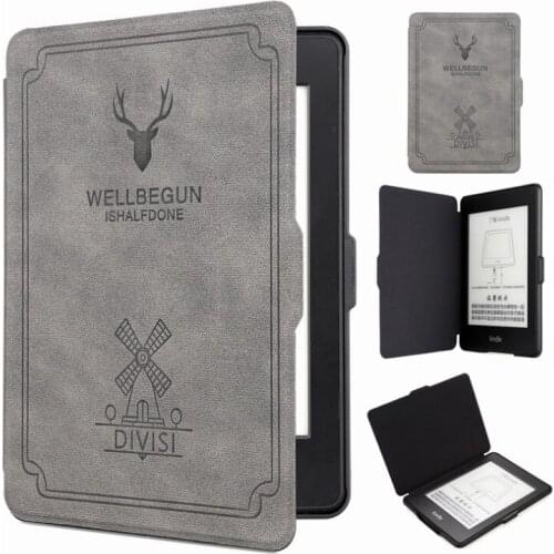 Arrival cover case new original voyage leather Ultra-thin for kindle paperwhite