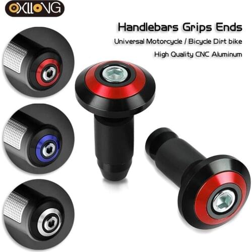 FOR Yamaha MT01 V-MAX1200 FZ-6N YZF-R1 R3 YZF-R6 R25 FZ1S XJ6 FZ6 FZ8 XMAX 125/200/250/400 Handlebar Grips Handle Bar End Plug