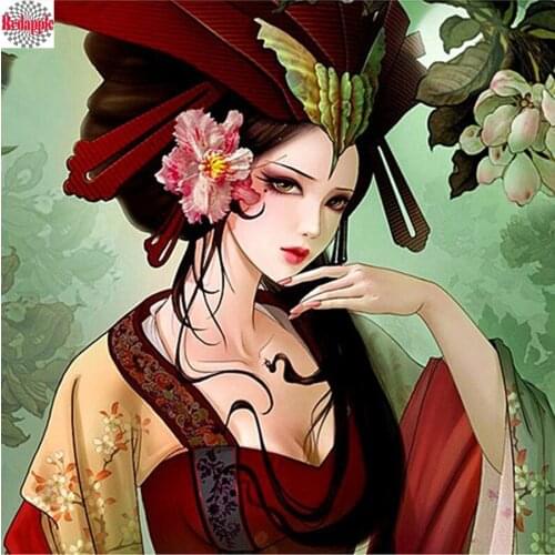 Square drill Diamond Painting Cartoon Girl Diamond Embroidery Paintings Rhinestone Full Diamond Mosaic Cross Stitch Decoration