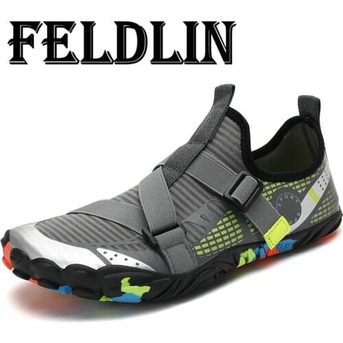 Men Aqua Shoes Barefoot Swimming Shoes Women Upstream Shoes Breathable Hiking Sport Shoes Quick Drying River Sea Water Sneakers