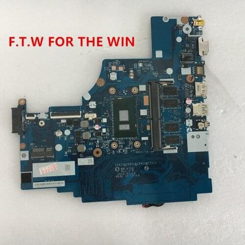 Laptop motherboard for Lenovo IdeaPad 310-15ISK Core CPU i3-6100U NM-A752 fully Tested well