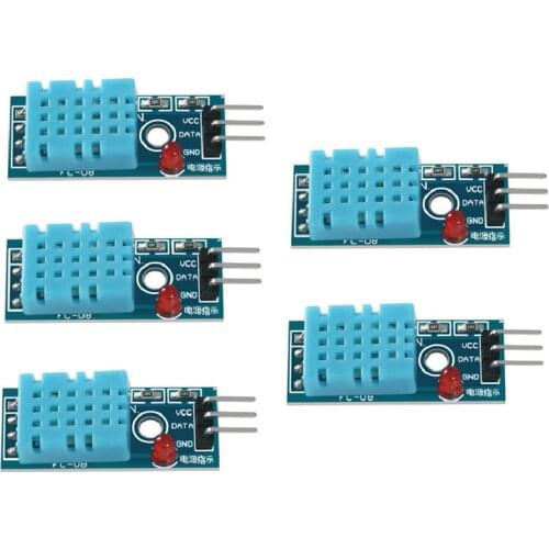 5pcs/lot Humidity Sensor Module DHT11 For Arduino Raspberry UNO Digital Temperature DHT11 Humidity Sensor Module for Arduino