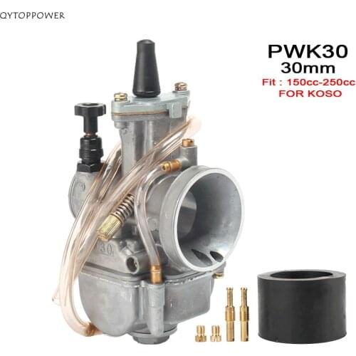 Motorcycle PWK 21 24 26 28 30 32 34mm Carburetor Carb For Maikuni PWK Parts Scooters With Power Jet Motorcycles ATV 125CC 150CC