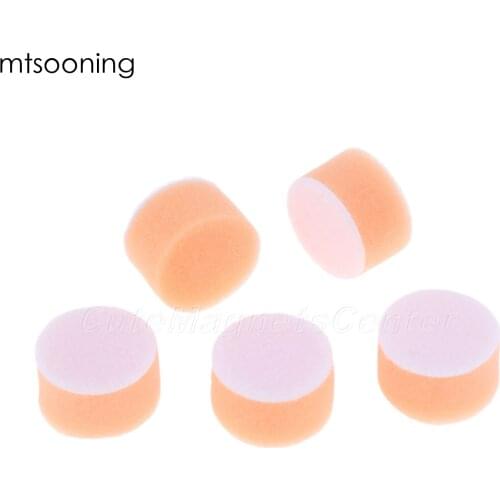 Mtsooning 20pcs 1inch Orange Polishing Waxing Pad for Car Polisher Hand Tool Kit For Car Polisher Wax Buffer Car Polishing Pad