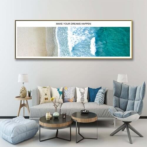 Cartoon Abstract painting sea Art Decor Canvas Painting Wall Picture Wall Pictures Kids Room Decor Removable Decor Wall Decals