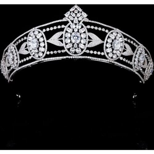 Funmode Headband Baroque Hair Accessories Women Bridal Tiara Crown For Female Party Gifts Hairbands Jewelry Wholesale FC06