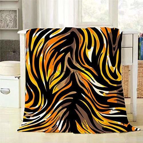 Christmas Card Throw Blanket Red Retro Truck with a Fir Tree Gifts and The Dachshund in a Scarf Decorative Blankets