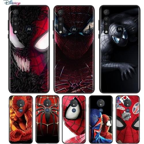 Cool Spider-Man For Motorola G9 G8 G Stylus Power One Fusion Hyper Edge E7 E6 5G Plus Play Lite Soft Phone Case