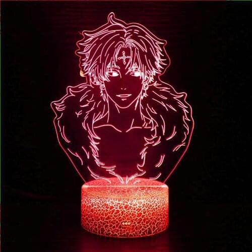 Hunter X Hunter LED Night Light Anime Light Kulolo Bedroom Bedside Decoration 3D Light Childrens Birthday Gift Kulolo Light