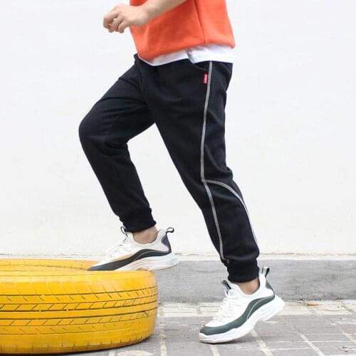 Baby boys spring sport pants 4-15T kids autumn warm pants big boys full length warm pants children casual trousers cotton pants