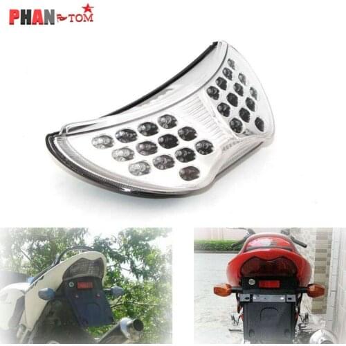 Motorcycle Taillight Integrated Brake Light Scooter Turn Signals Lights for Honda CBR 600 F4 1999-2000 Motor Rear Lights