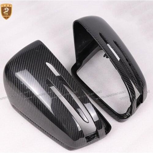 Replacement/add on Style Carbon Fiber Mirror Cover For Mercedes Benz W204 W176 W117 W218 W212 W207 X156 A C E CLA CLS GLA Class