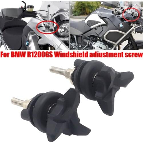 R1200GS ADV Windshield Lock Adjustment Screw WindScreen Mount Clip Clamp Bolt for BMW GS1200 R 1200 GS Adventure 2004-2016