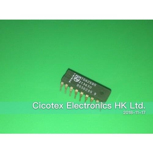 10pcs/lot TDA2595 DIP18 Horizontal combination TDA2595A TDA2595T