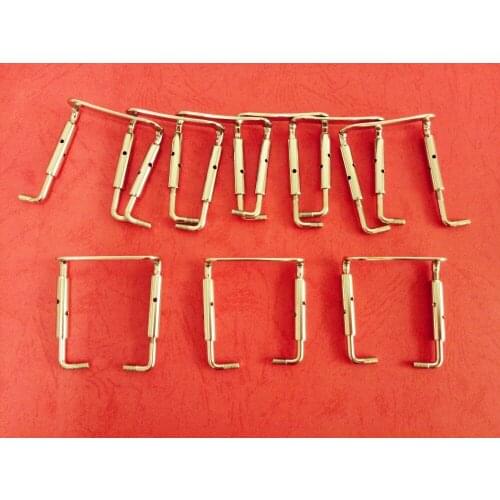 200pcs Silver color Viola Chin Rest Clamp screw, Viola Accessories