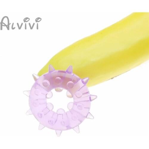 Stretchy Durable Penis Ring For Male Cock Head Glans Soft Condom Time Delay Chastity Sex Toys For Men Scrotum Bing Cock Rings