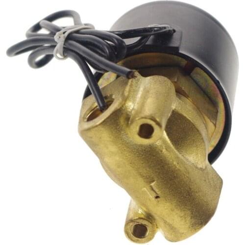 Electric Solenoid Valve Water Air N/O 24V DC 1/4" Normally Open Type