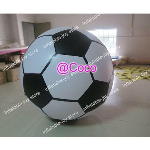 Free ship,Giant 100cm/150cm or 200cm diameter Inflatable Soccer Ball For Fun Beach Pool Party/backyard inflatable soccer ball
