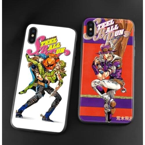 Gyro Zeppeli JoJos Bizarre Steel Ball For iPhone 6s 7 8 Plus X XR XS 11 Pro 12 mini Max soft silicone Phone case cover shell