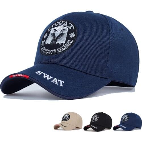 NEW SWAT Army Cap Male Embroidered Eagle Black Baseball Caps Men Gorras Para Hombre Women Snapback Bone Masculino Tactical Cap