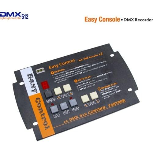 2018 NEW Style DMX512 Controller DMX Recorder Easy Console