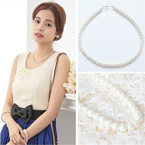 Женские ожерелья из жемчуга Lalang China At AliExpress