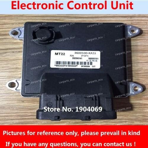 Engine Computer Board B6000751 28296741 28352123 3600100-KA23 MT22 ECU B6000971 28147280 3600100-KA11 For Dongfeng Sokon Car