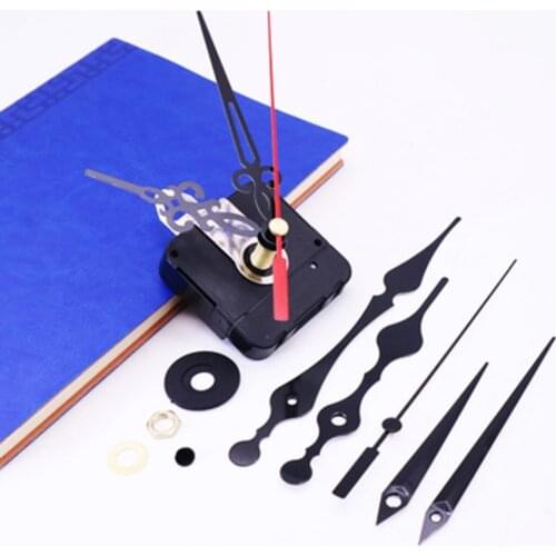 High Torque Long Shaft Clock Movement Mechanism with 3 Pack Different Size Clock Hands Repair Parts Retailsale