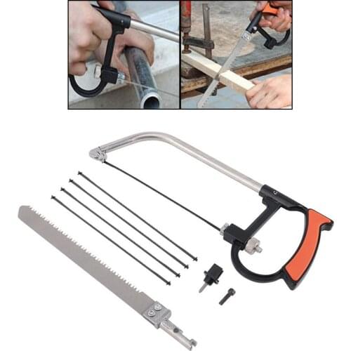 YEODA Mini Hacksaw Saw Bow Blades Metal Woodworking Wire Jewellery Craft Hand Tool Kit